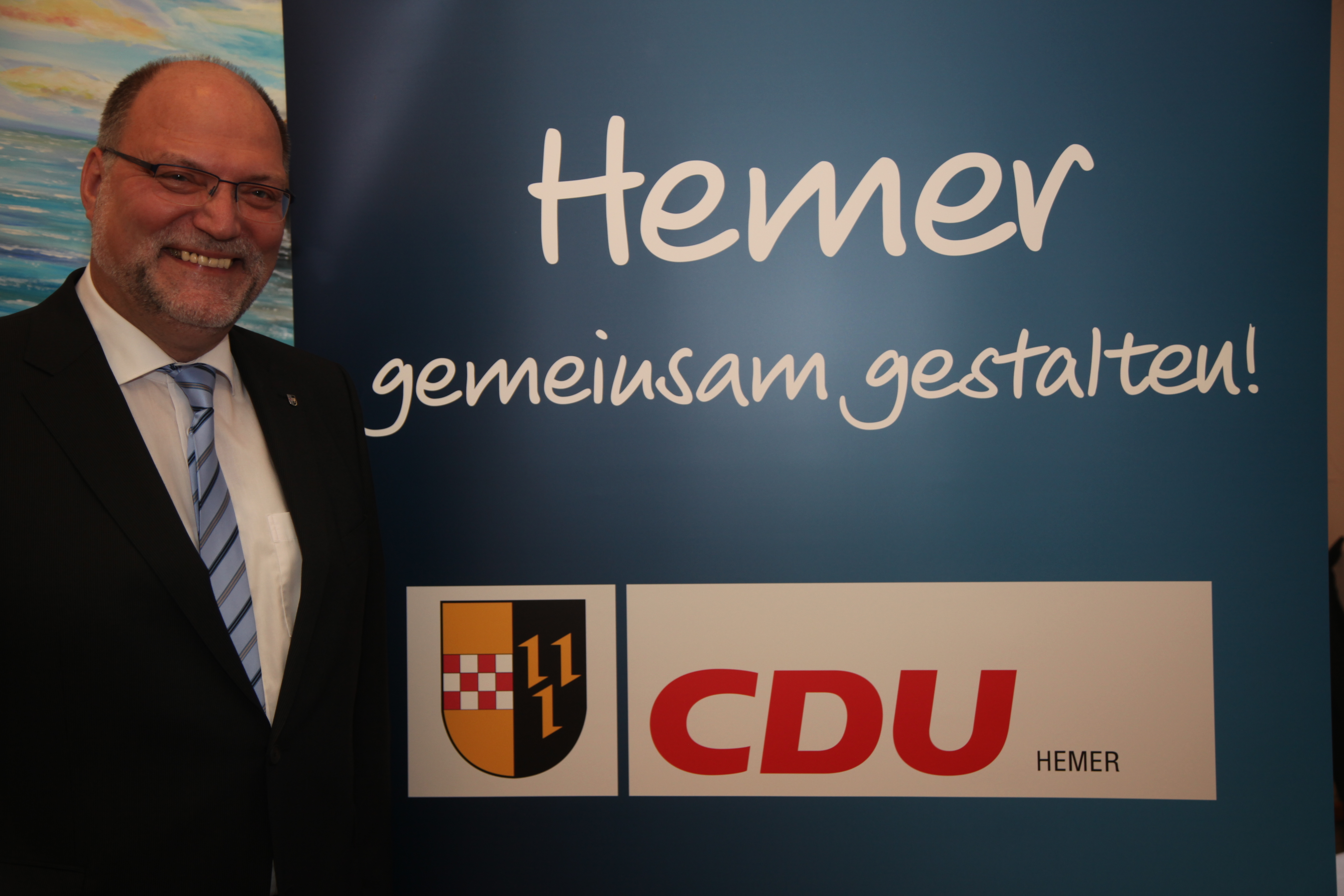 Wolfgang Römer heißt der CDU-Kandidat für die Hemeraner Bürgermeisterwahl im kommenden Jahr.