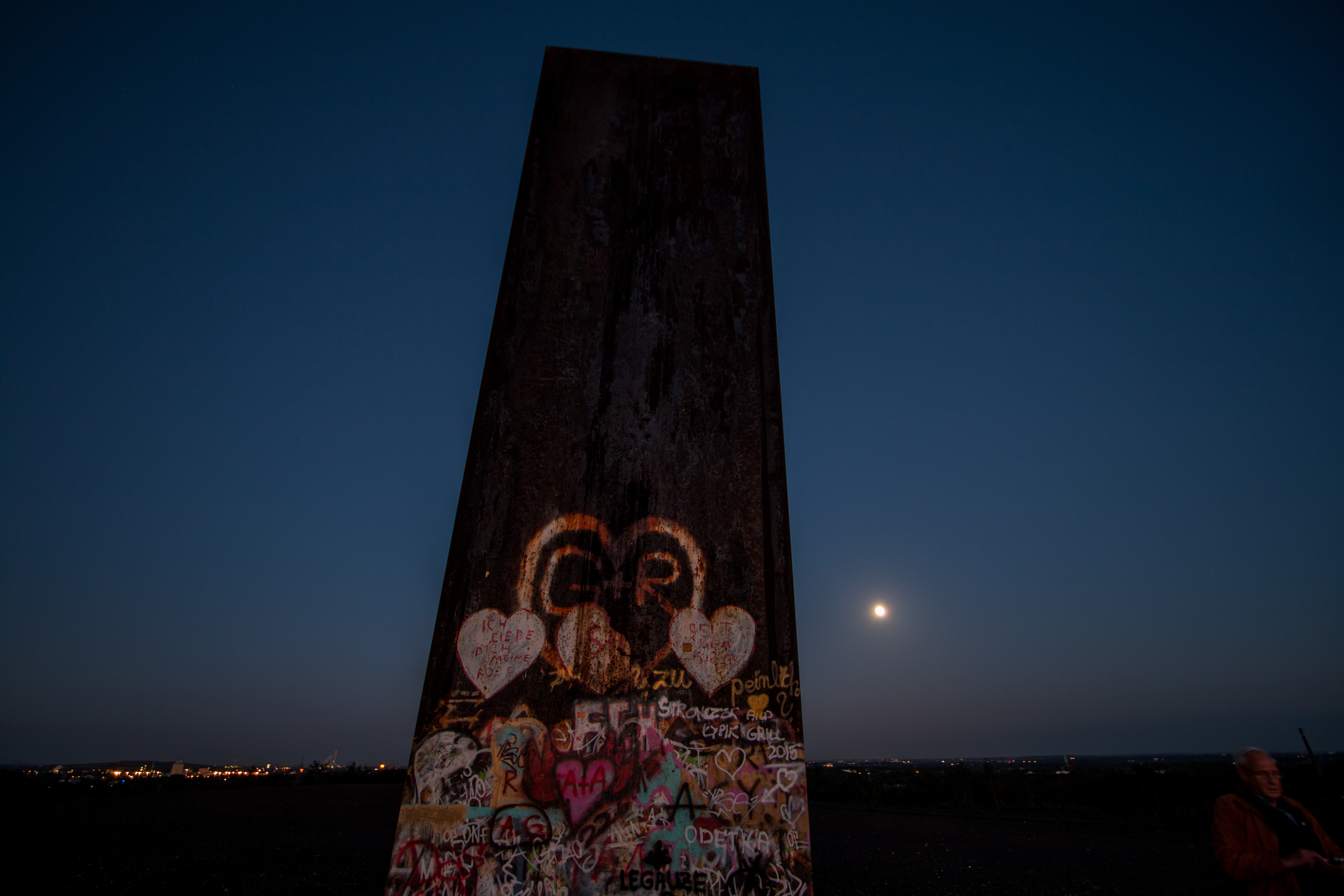 Die Bramme auf der Schurenbach Halde.