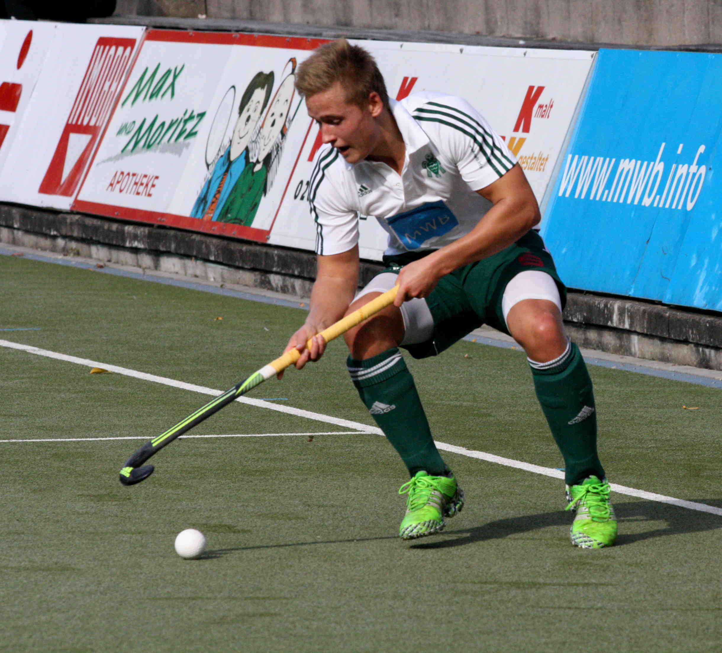 Max Godau präsentierte sich am Wochenende in guter Verfassung und sprühte vor Spiellaune.