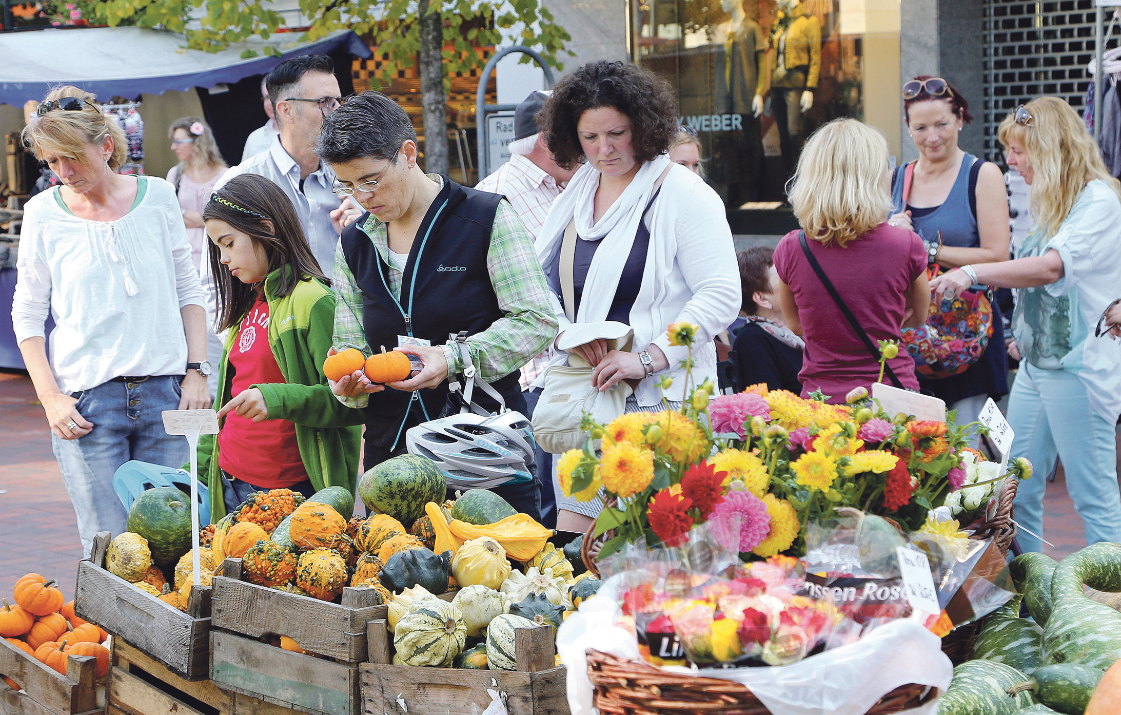 Der Herbstmarkt lädt erneut zum Stöbern und Entdecken ein.
