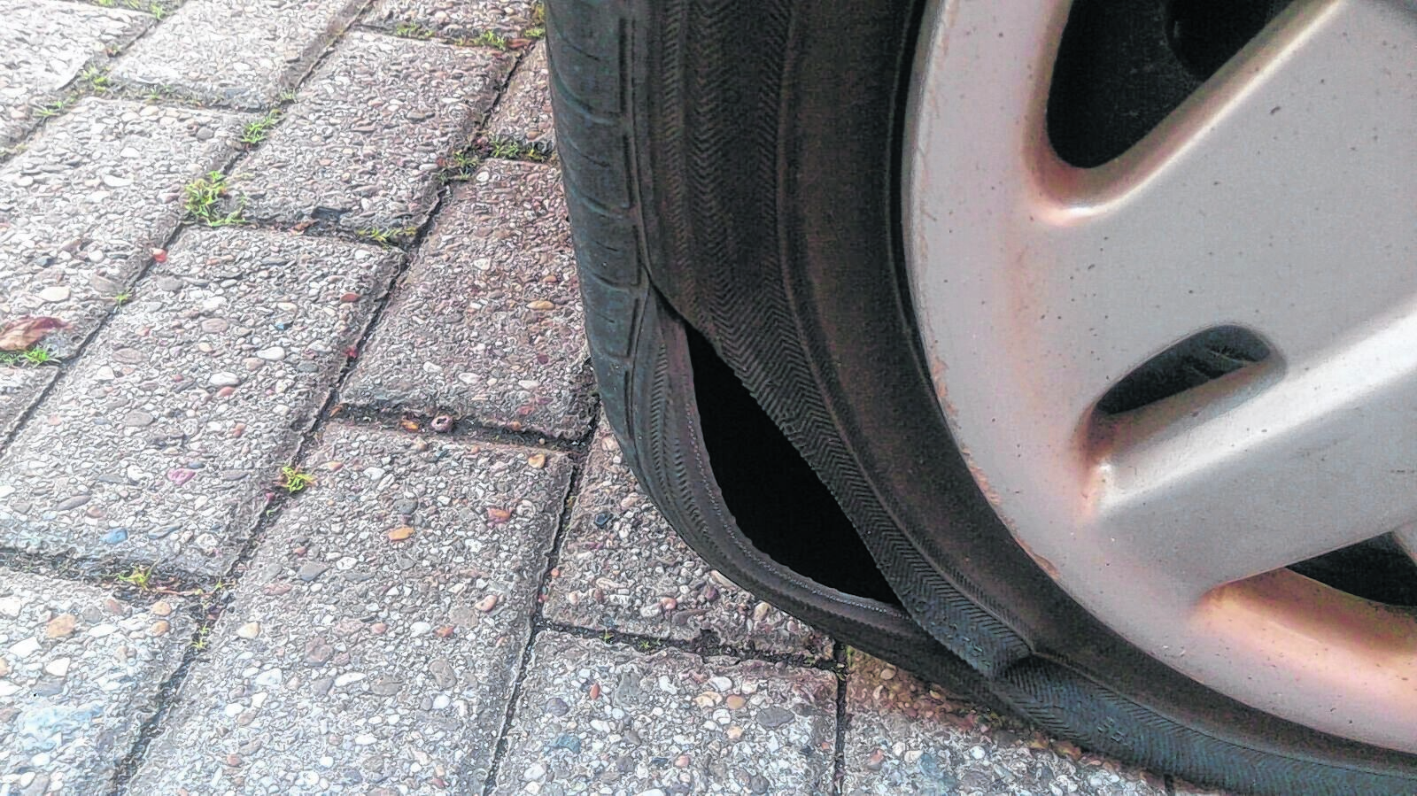 Das Werk eines Irren...Foto: Privat