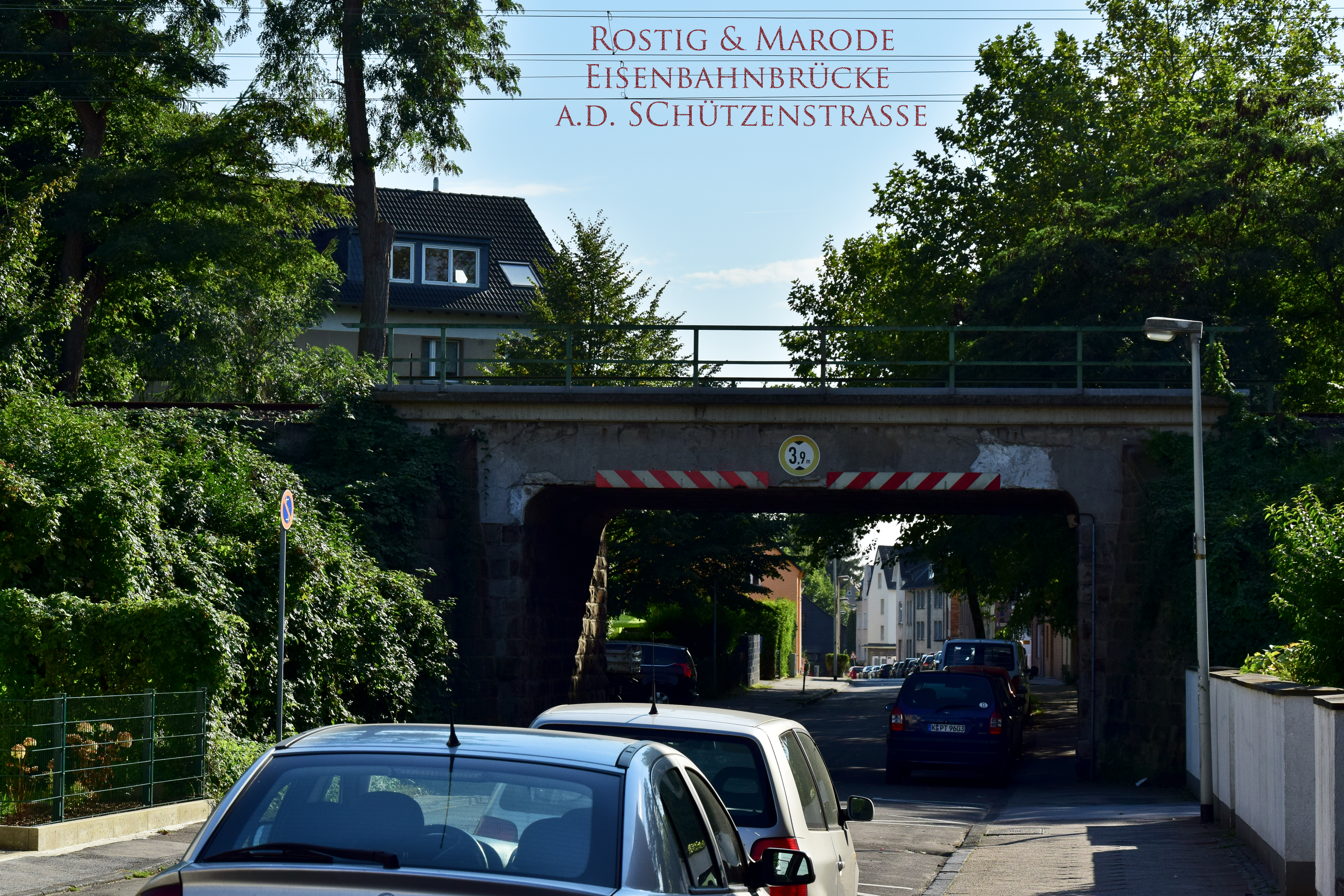 "Rostig & Marode" ( geht in eine weitere Runde ...) Die Brücke a.d. Schützenstrasse