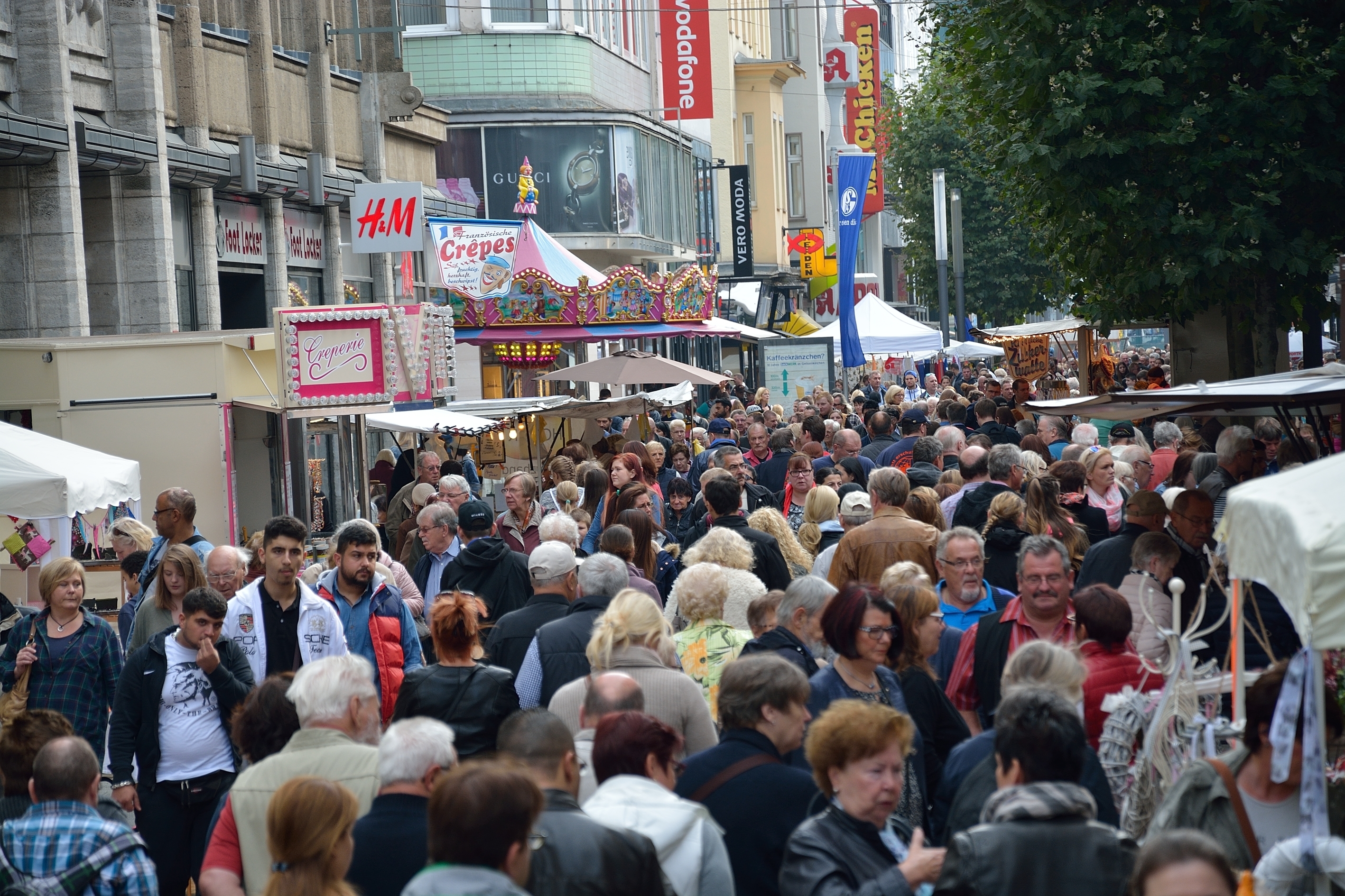 Bauernmarkt in Gelsenkirchen.Foto:Kurt Gritzan
