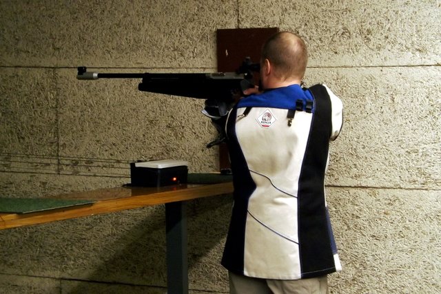 BSV-Schütze Marc Rocke legte beim Liga-Wettkampf ein neues persönliches Bestergebnis hin: 341 von 400.