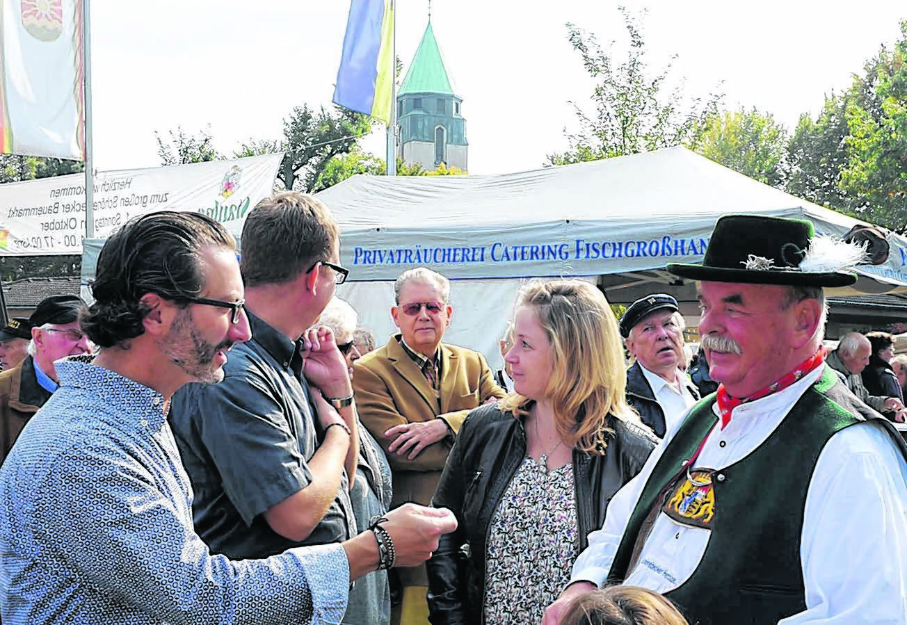 Tolle Stimmung herrschte beim Schönebecker Bauernmarkt 2015.