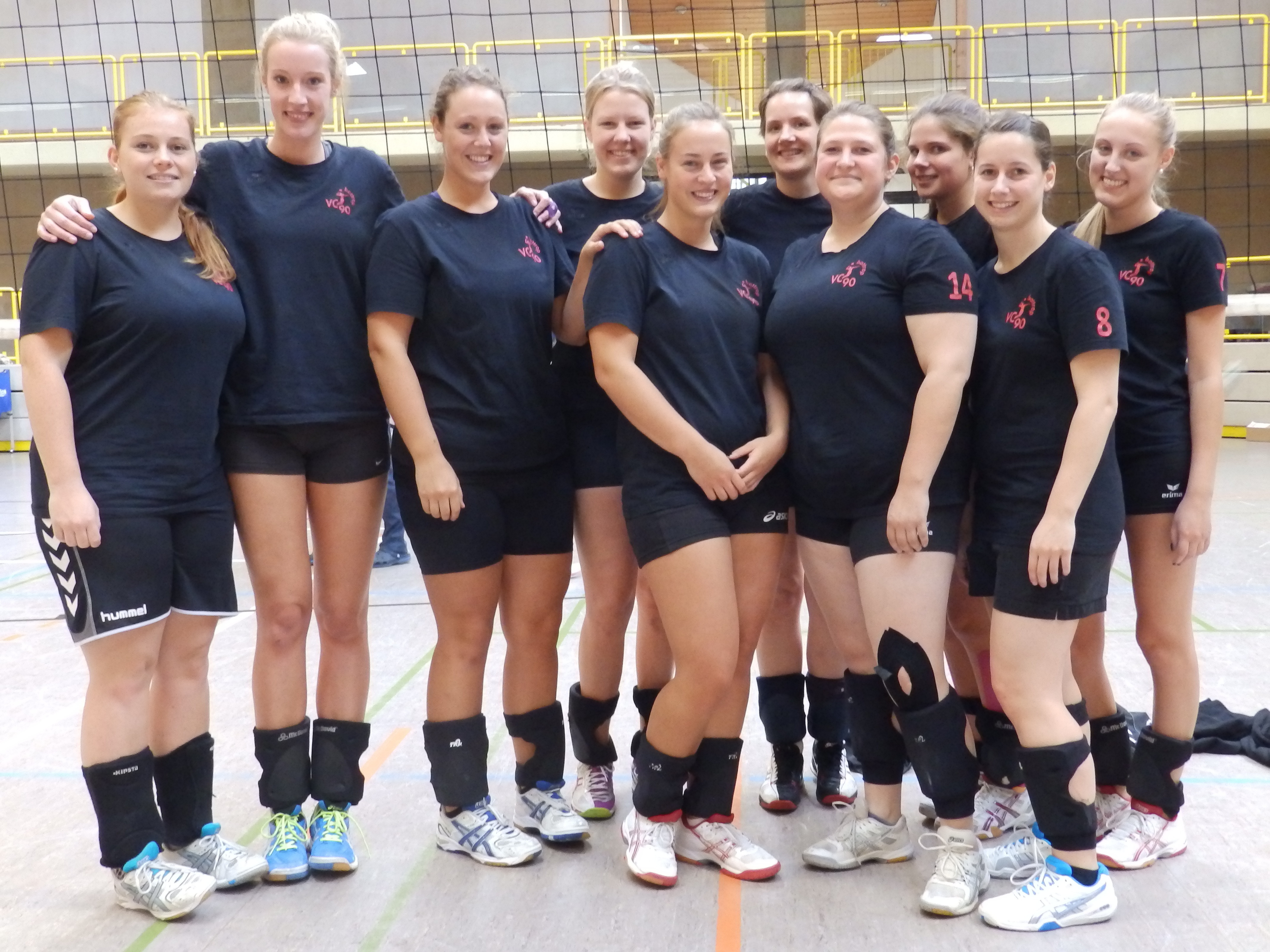 Die zweite Damenmannschaft des VC Bottrop 90 konnte bereits zum dritten Mal punkten!