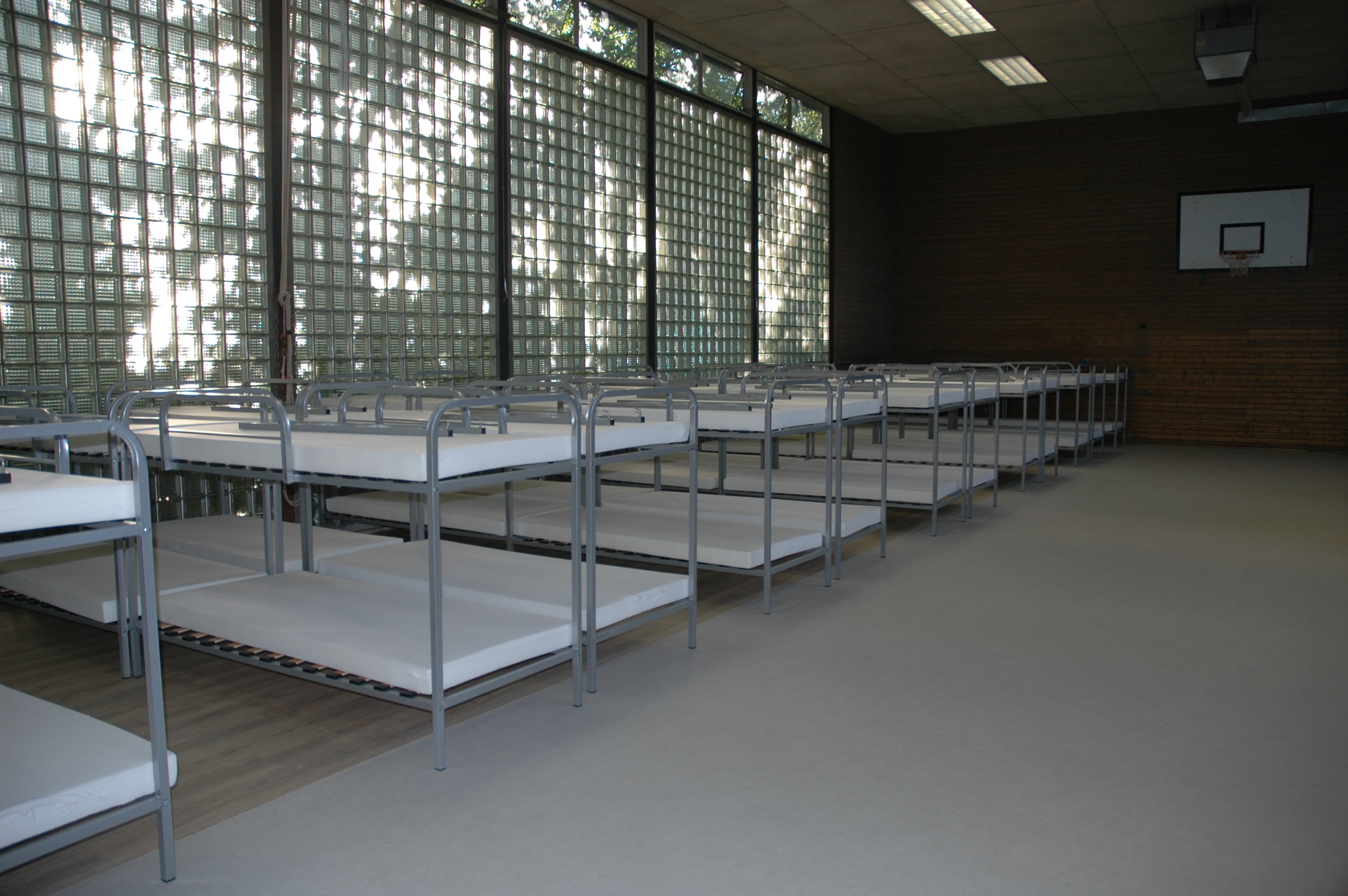 In Bönen sind am letzten Wochenende 172 Flüchtlinge angekommen. Foto: Anja Jungvogel