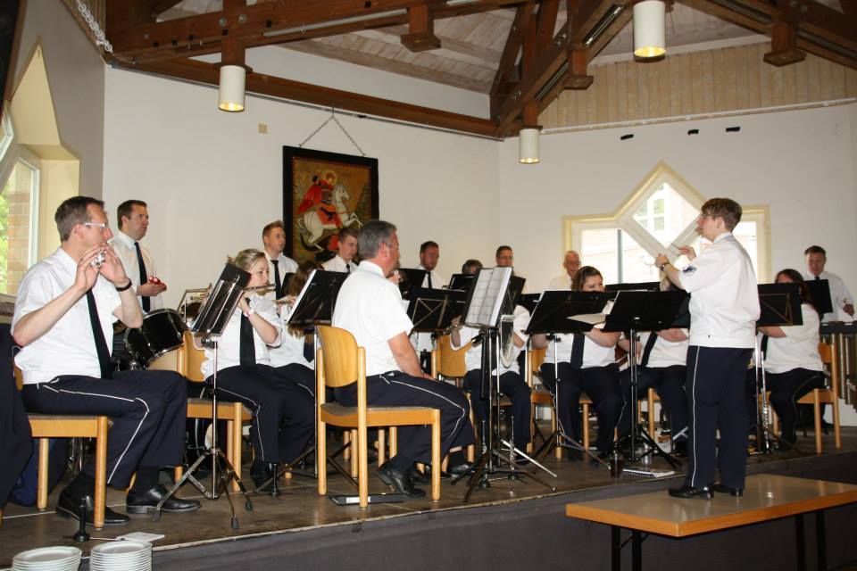 Auftritt beim Pfarrfest im Pfarrzentrum St. Georg in Heisingen