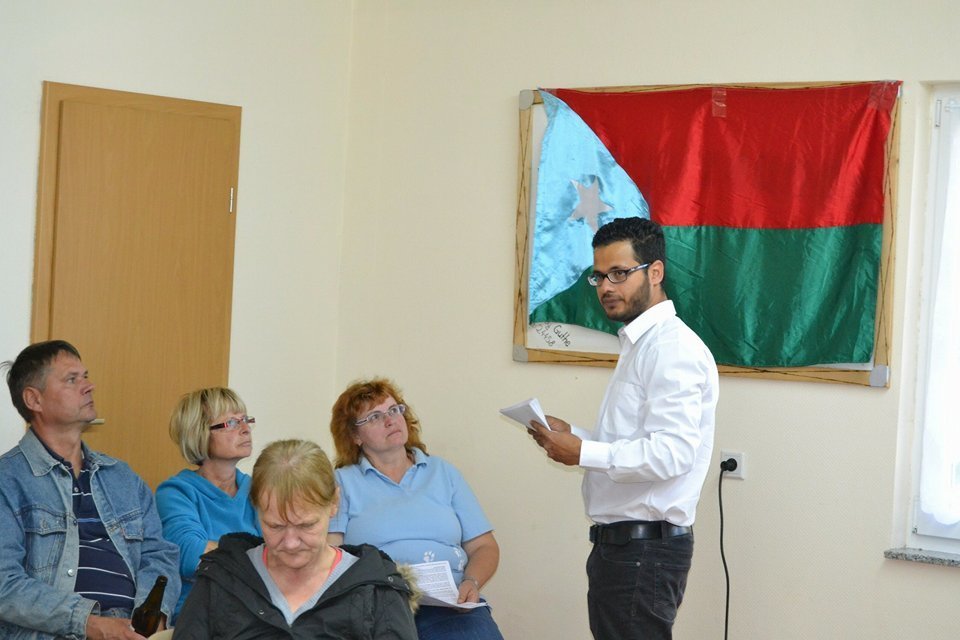 Der Generalsekretär der Baloch Republican Party BRP, Jawad Muhammad Baloch
