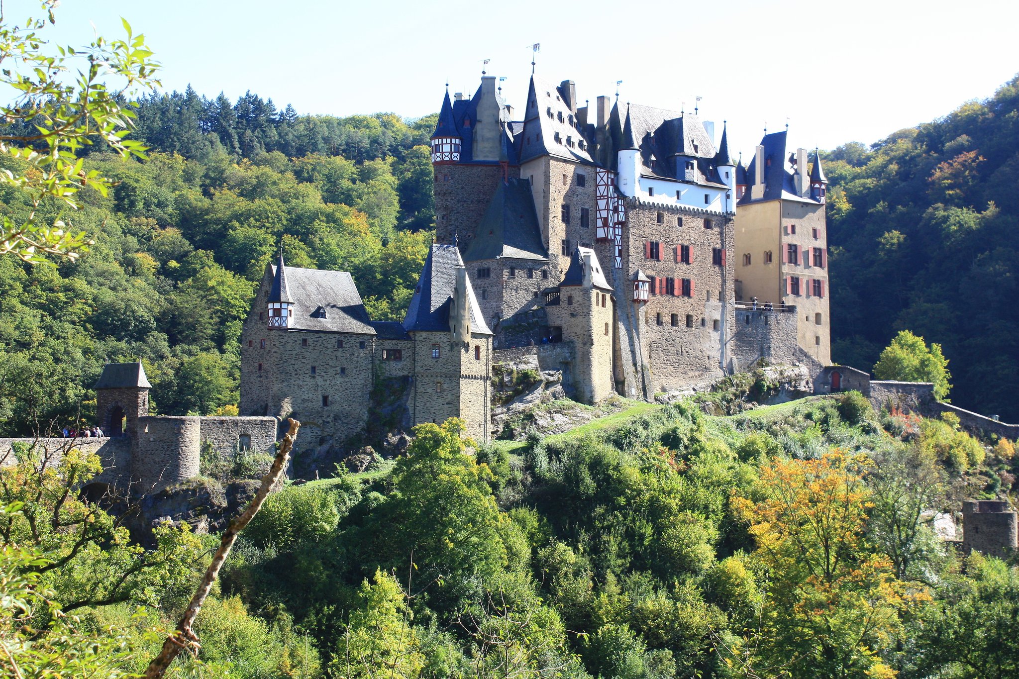 An alle Moselfreunde Burg Eltz bei Wierschem Schermbeck