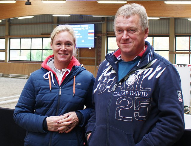Marion Wiebusch und Holger Lammers vom Reitsportzentrum Massener Heide