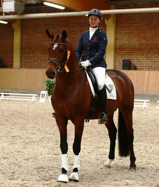 Marion Wiebusch mit Quattromani OLD | Foto: Reitsportzentrum Massener Heide