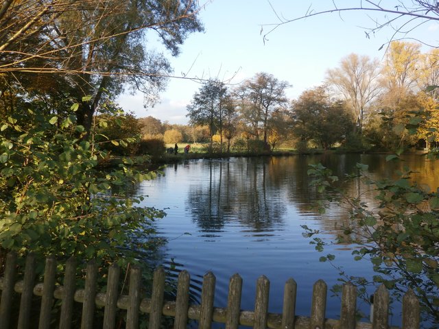 Blickführung zum Oberen Mühlenteich
