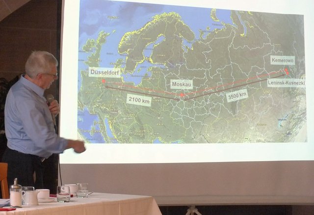 5600 km bis Sibirien