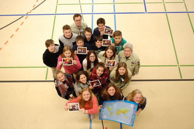 Menschen auf der Flucht... in der ganzen Welt waren auch ein wichtiges Thema.