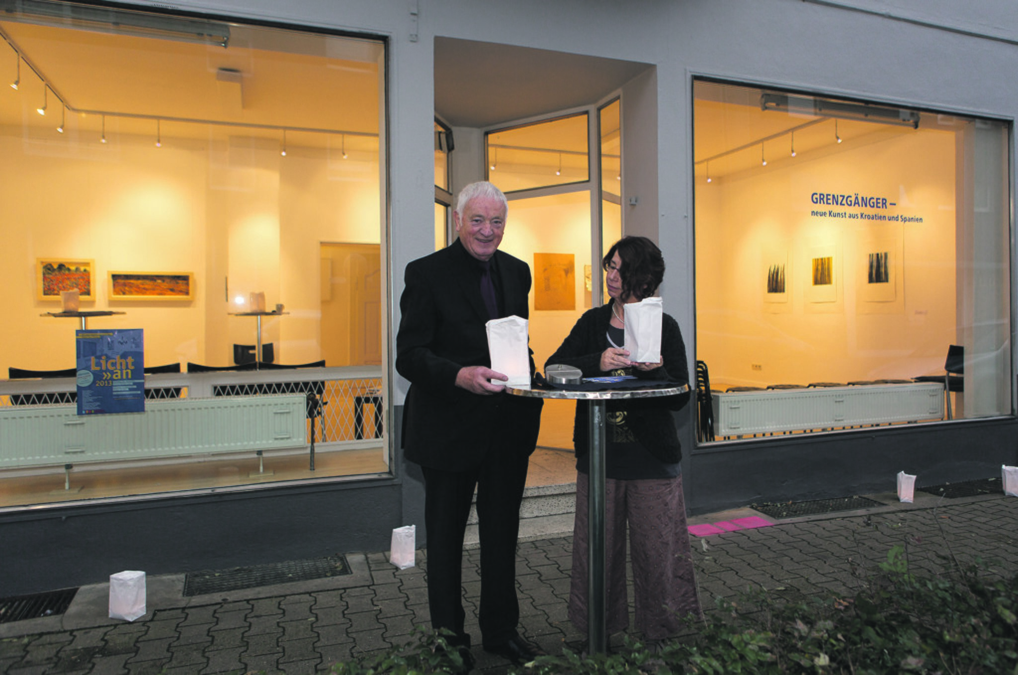 „Licht an“ auf der Galeriemeile Gelsenkirchen