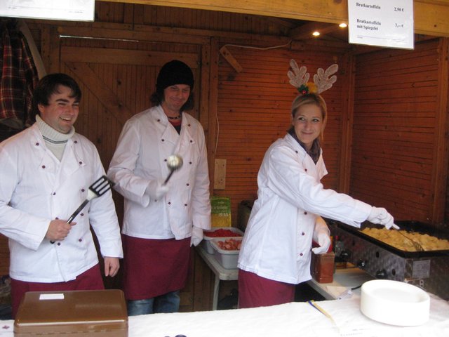 Die Räuberpfanne der WFB Werkstätten mit und ohne Spiegelei hat seit Jahren viele Anhänger.