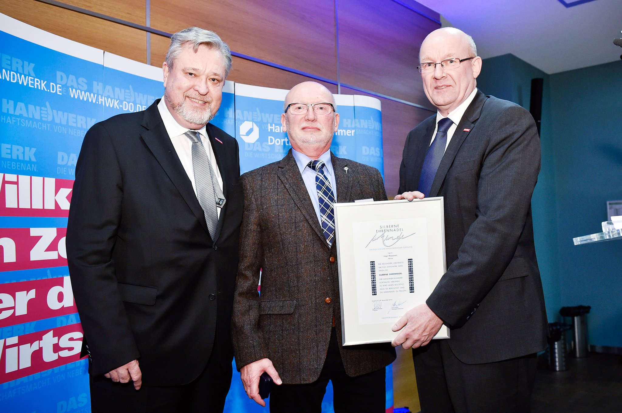 Auszeichnung für Verdienste im Handwerk DortmundCity