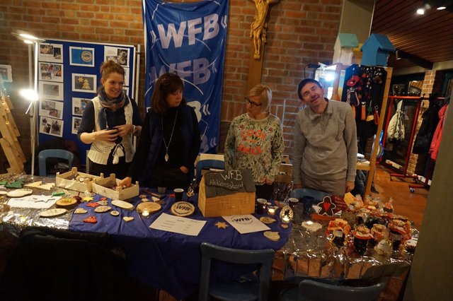 Der Verkaufsstand der WFB Werkstätten Langenfeld.