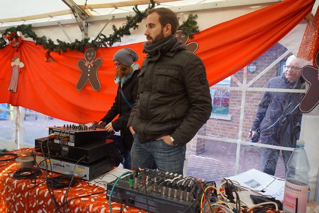 Die Bühnentechnik klappte exzellent.