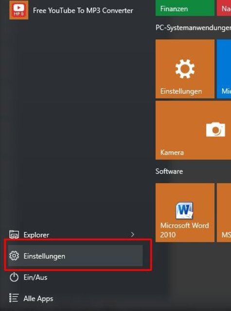 Nummernblock in Windows 10 dauerhaft aktivieren.