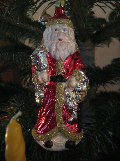 Baumschmuck aus Lauscha in Thüringen.