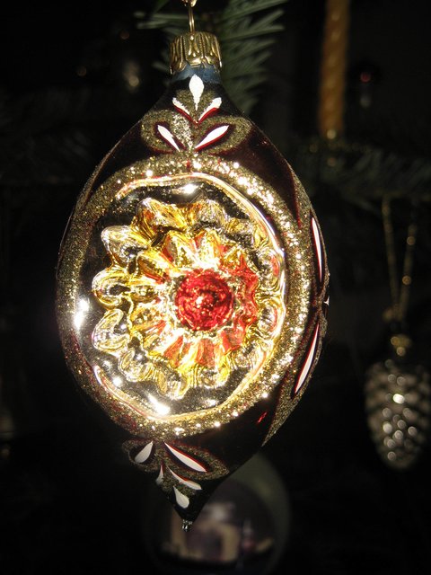 Baumschmuck aus Lauscha in Thüringen.