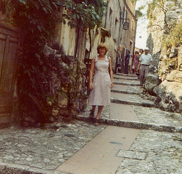 1974 in Südfrankreich (Eze)