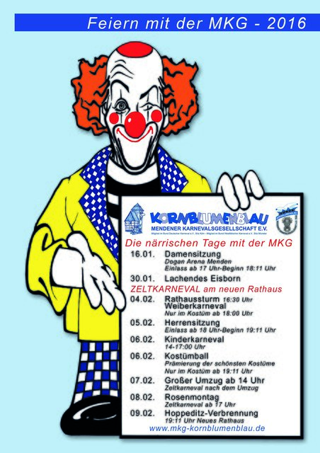 Foto: Kornblumenblau Mendener Karnevalsgesellschaft E.V.