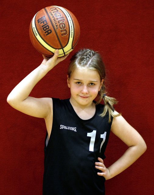 Ein Sonderlob in der weiblichen U11 der Ruhrpott Baskets Herne verdiente sich beim Auswärtsspiel beim BSV Wulfen Lena Klaus, die bis zum Umfallen kämpfte und dadurch immer wieder zu Ballgewinnen kam.