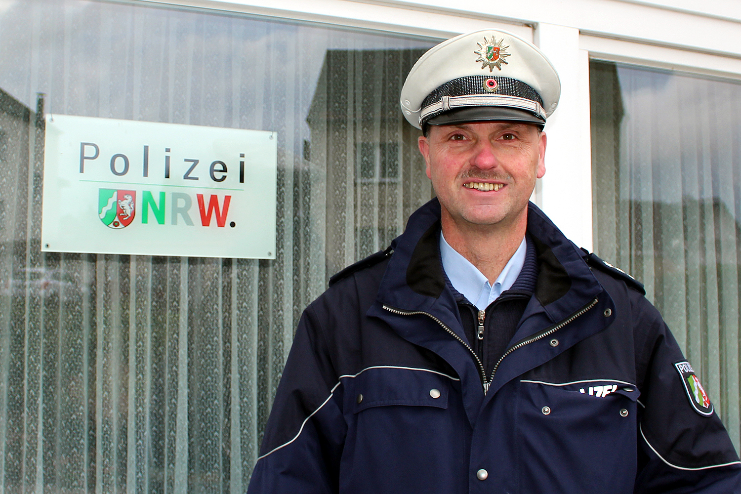 Unser Bezirksbeamter der Polizei Jürgen Horstmann