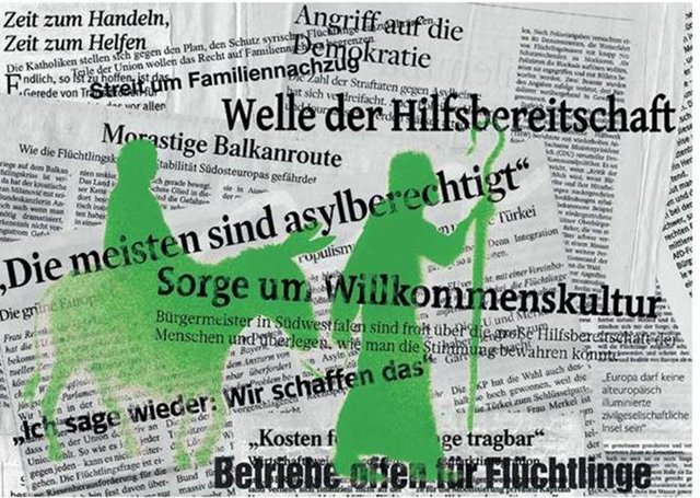 Flüchtlingshilfe und integration sind angesagt