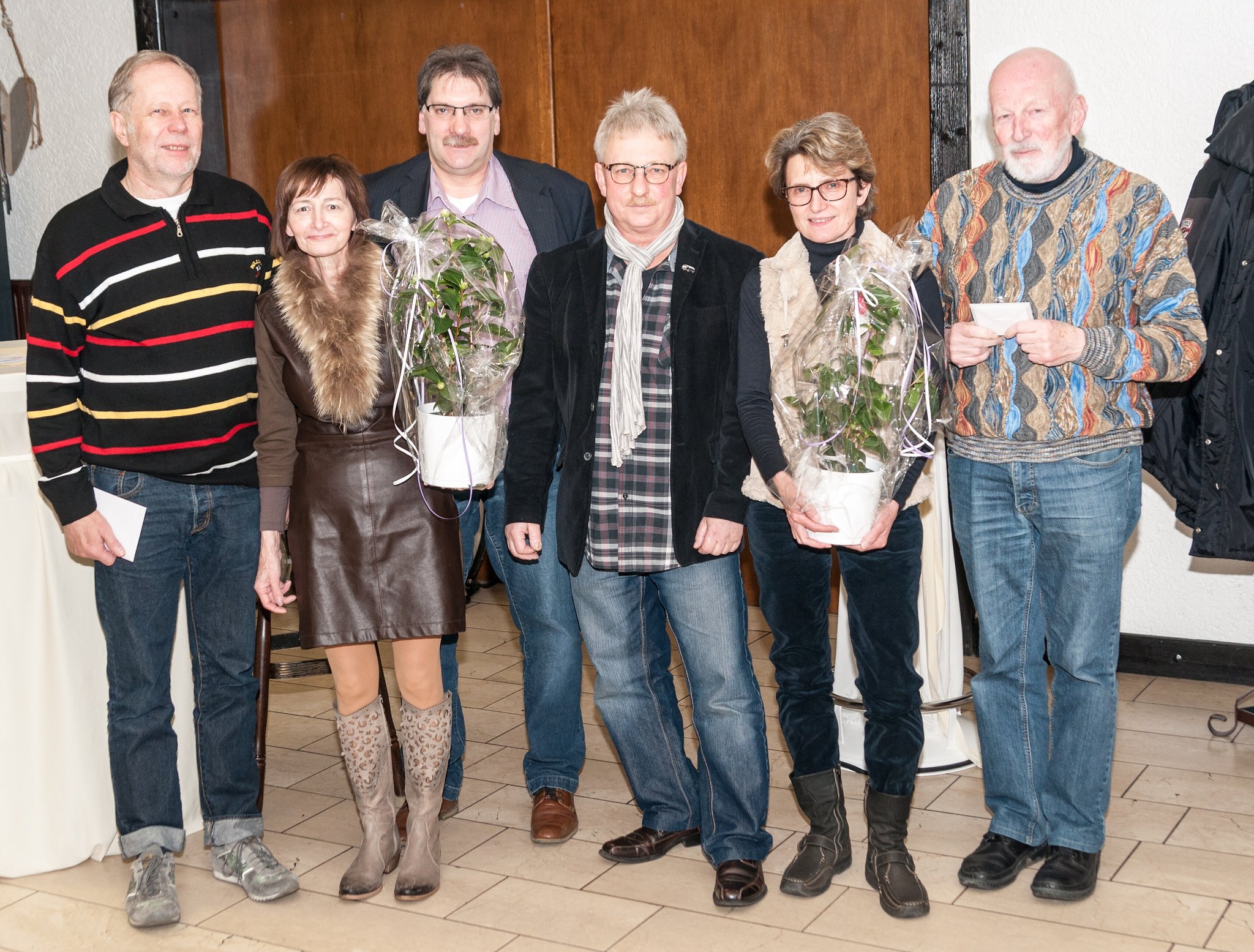 IG BCE Ortsgruppe DorstenHolsterhausen ehrt langjährige