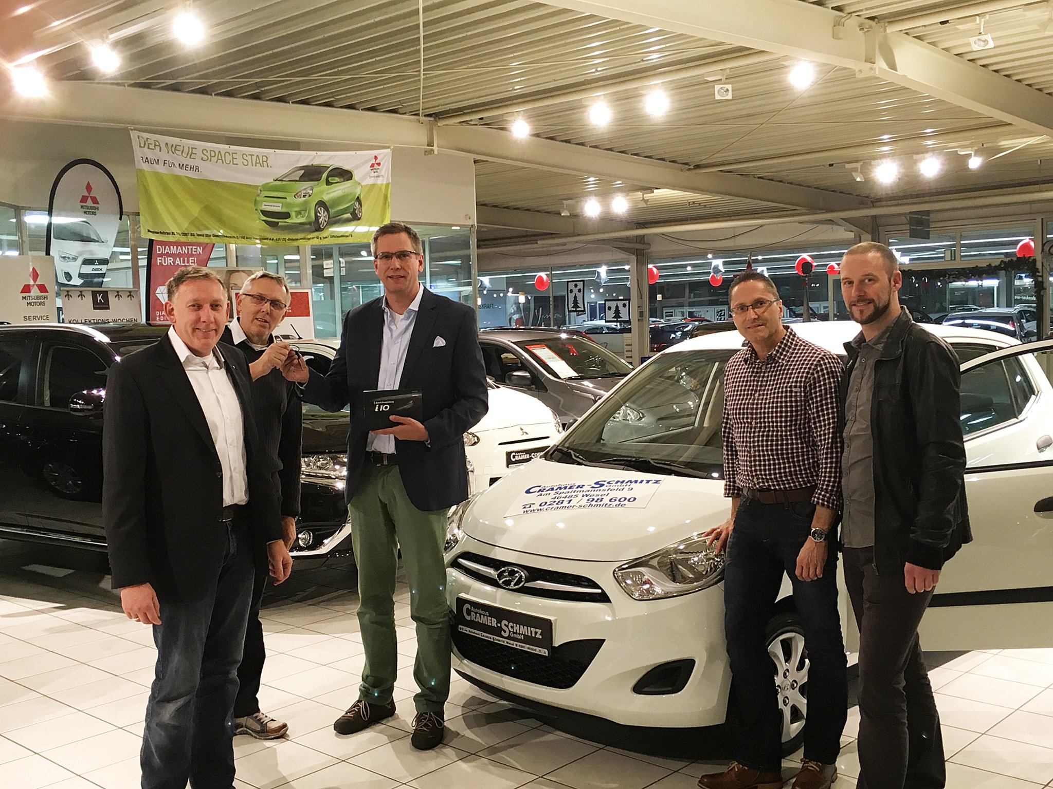 Autohaus CramerSchmitz GratisHyundai für Schulungen bei der Kfz