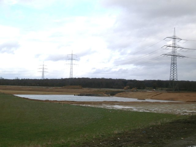 Umbauarbeiten der neuen Emschermündung