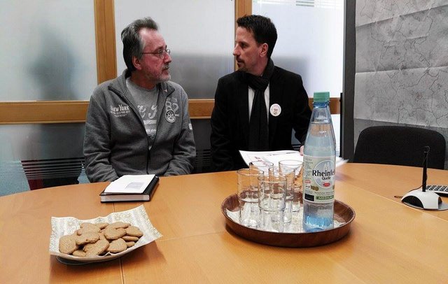 Toni Hermsen und Michael Hoenselaar