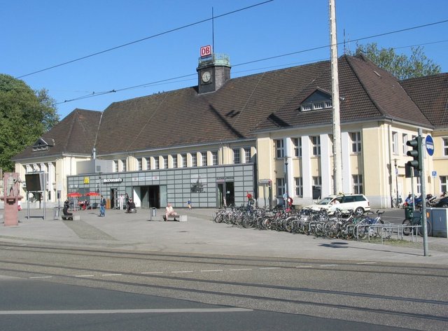 Der Hauptbahnhof in Wanne-Eickel.