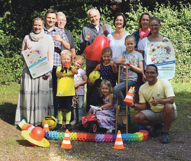 Trotz schlechter Nachrichten stellte sich beim Sommerfest doch noch eine gelöste Stimmung ein. Foto: BI Semberg