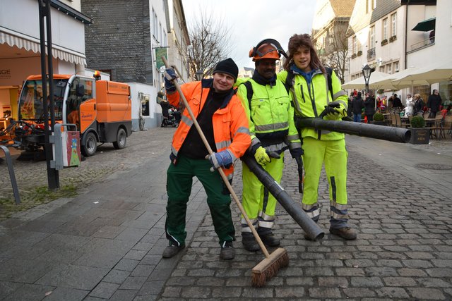 Und nach dem Lindwurm? So viel Ordnung (und Sauberkeit) muss sein - Danke Jungs!