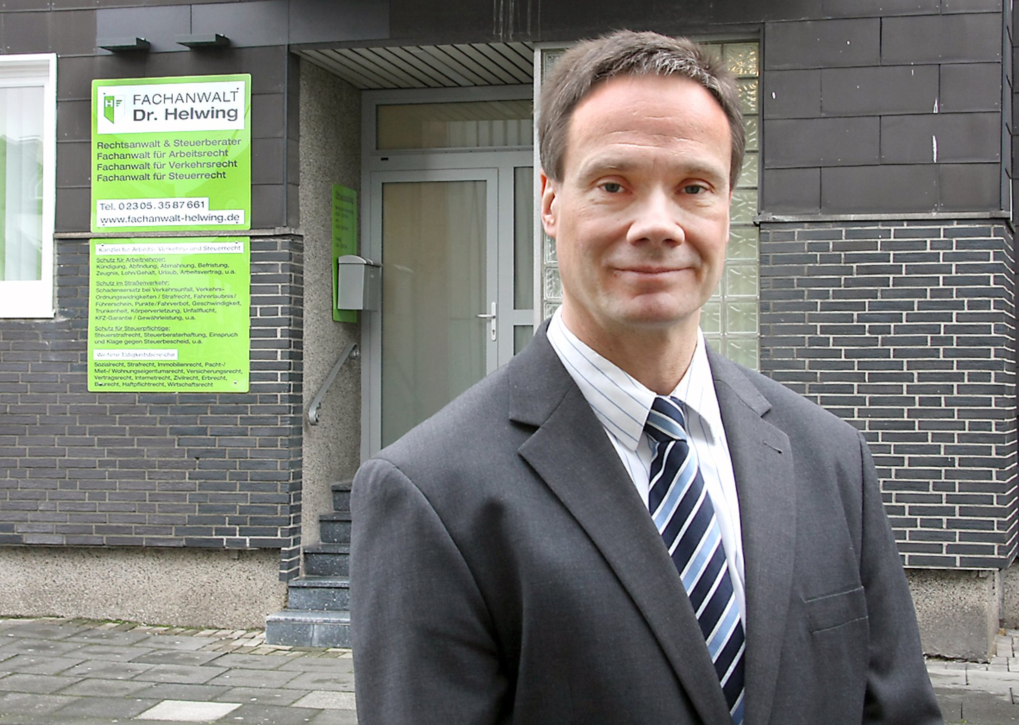 RA Dr. Dirk Helwing, Fachanwalt für Arbeits-, Verkehrs- und Steuerrecht sowie Steuerberater in Castrop-Rauxel