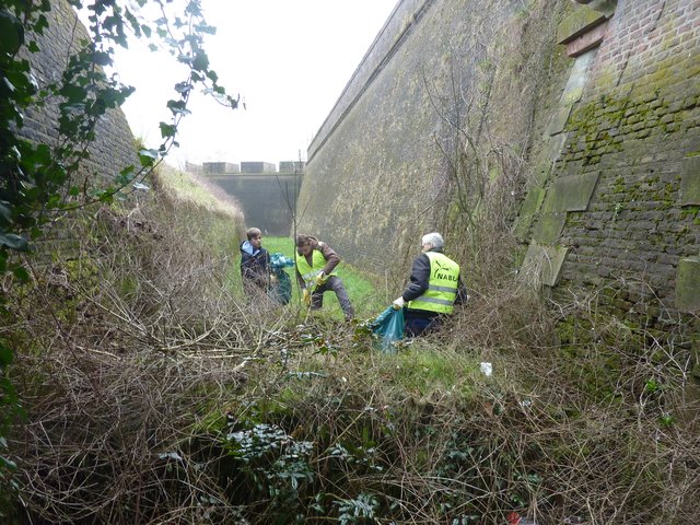 Im Festungsgraben unter der Zitadellenbrücke | Foto: Patrick Moll