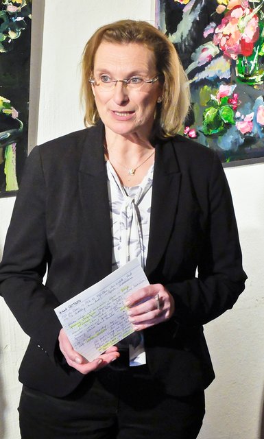 Dr. Hella Nocke-Schrepper führte in gewohnt verständlicher Art durch die Ausstellung.