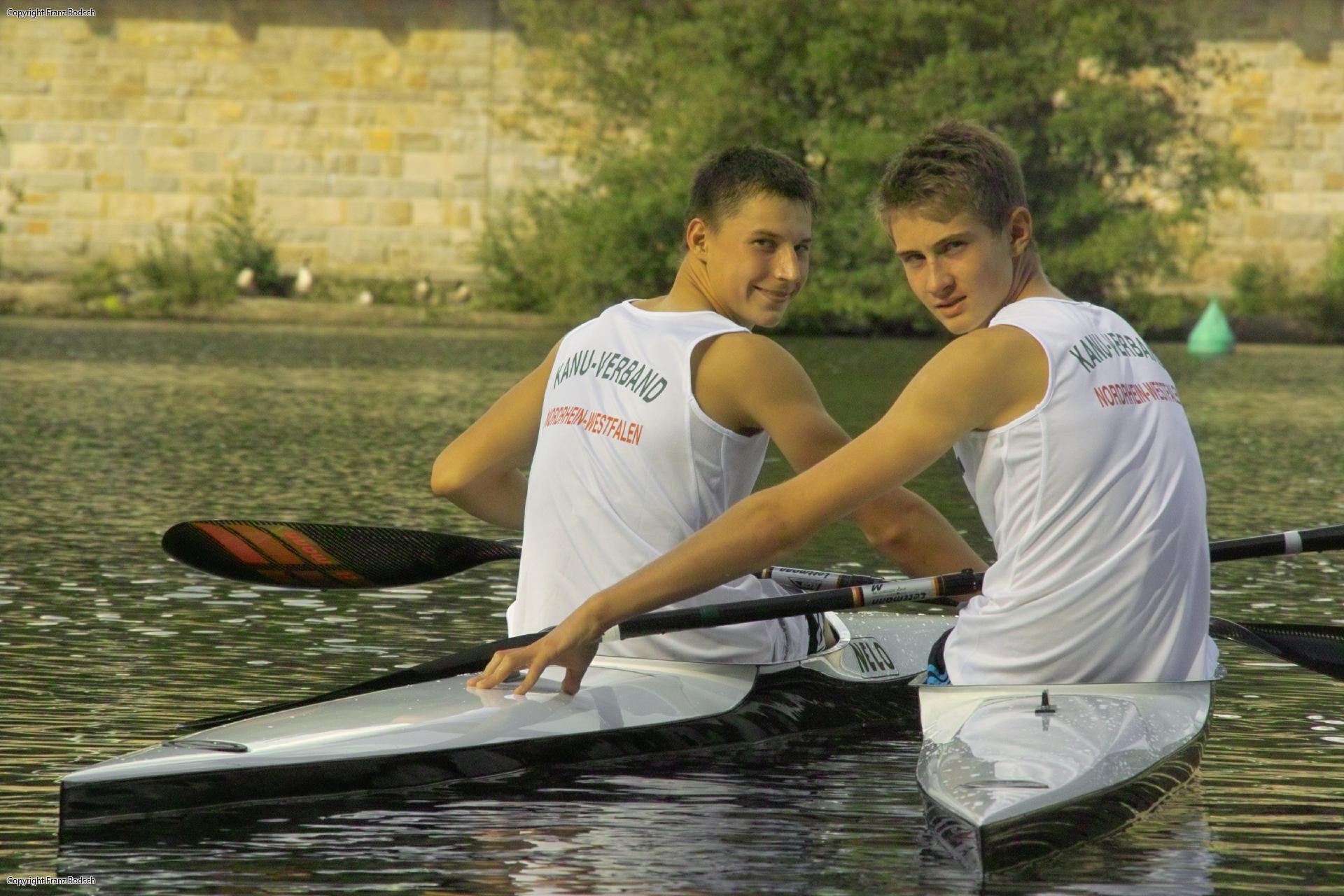 (v.l.) Benedikt Metzing und Niklas Nied.