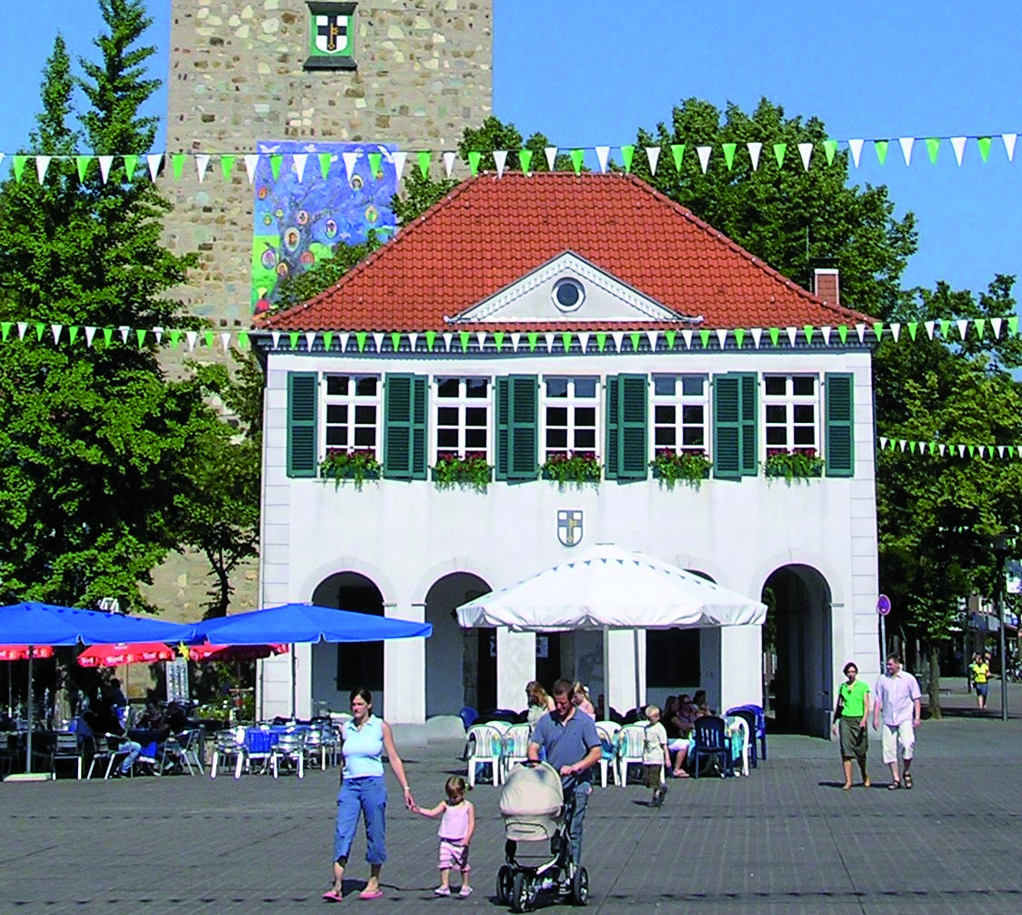 Das alte Rathaus.