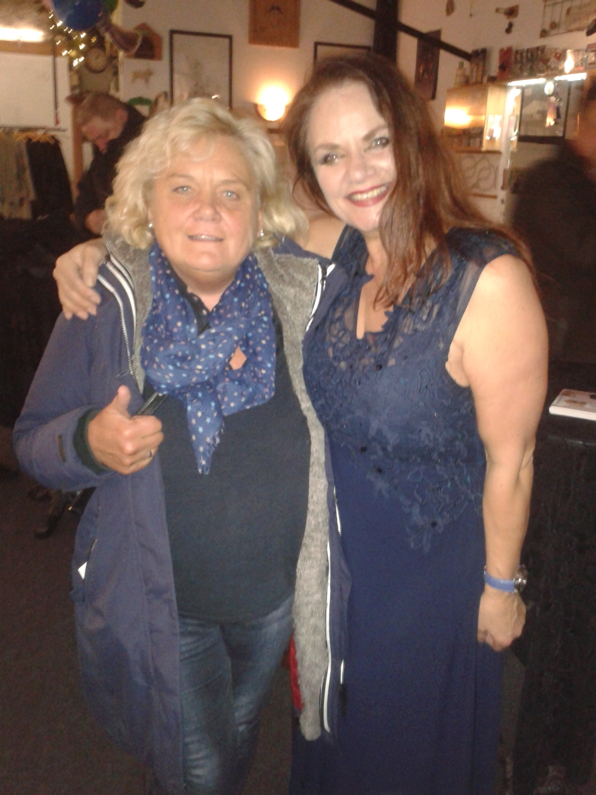 Esther Münch mit Gudrun
