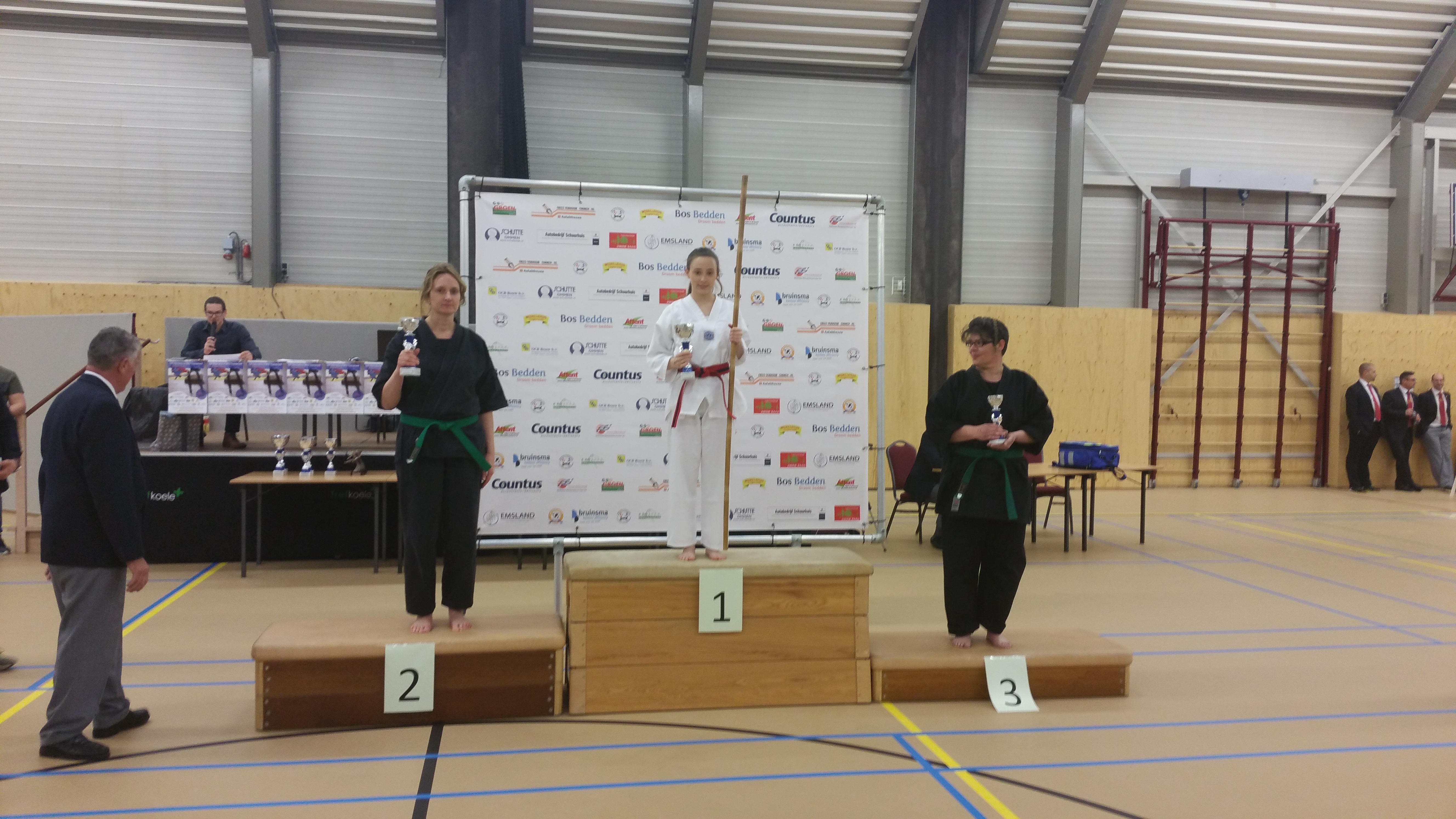 Sahrah Störbrauck 1. Platz Waffenkata
