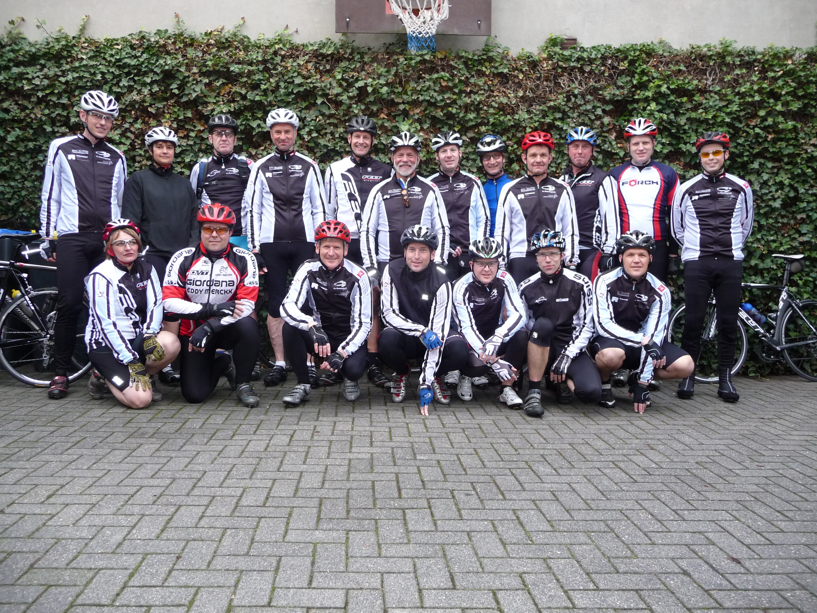 Gruppenfoto vom Team Lembeck