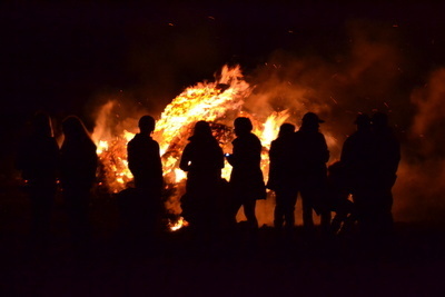 In diesem Jahr brennen in Marl 40 Osterfeuer.