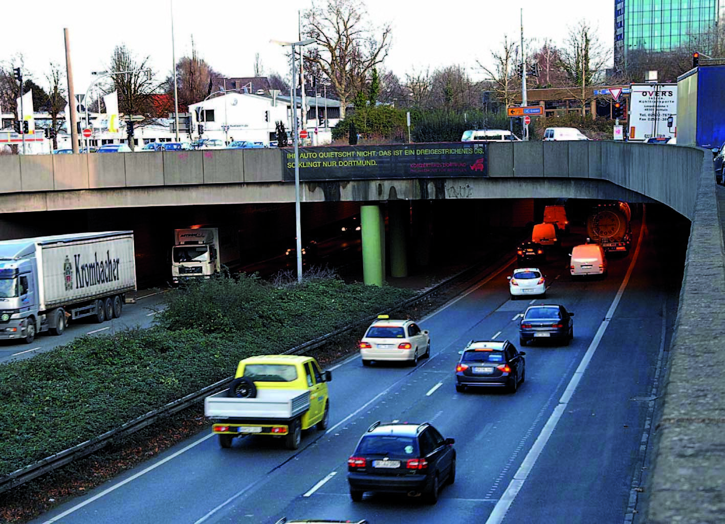 Kommt der Tunnel doch noch irgendwann? Die B1 ist die Hauptverkehrsader durch die Innenstadt und müsste dringend entlastet werden.