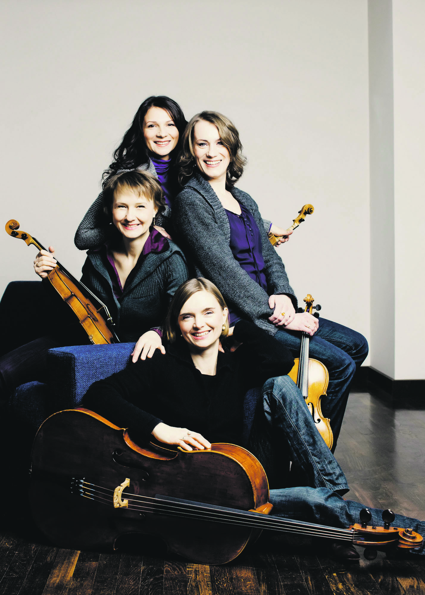 Das Klenke Quartett aus Weimar gastiert am 7. April in Gevelsberg. Foto: Marco Borggreve
